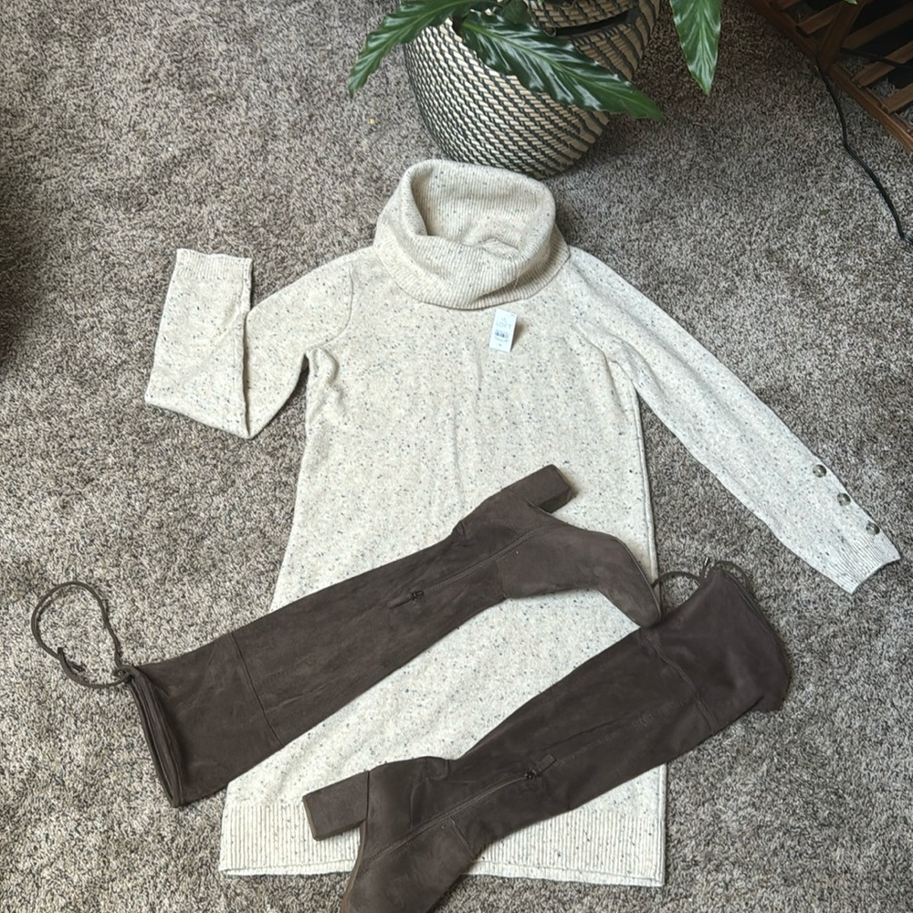 Nwt Loft sweater dress M